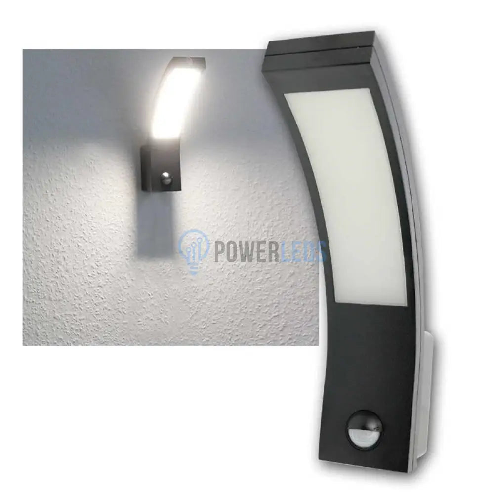 Aplica Led Exterior Gri 10W V2 Senzor Wall Light Fixtures