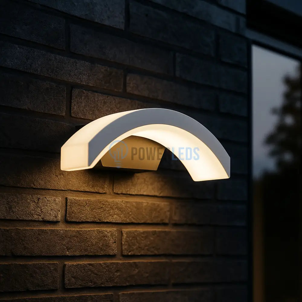 Aplica LED Exterior Luff 24W White Wall Light Fixtures