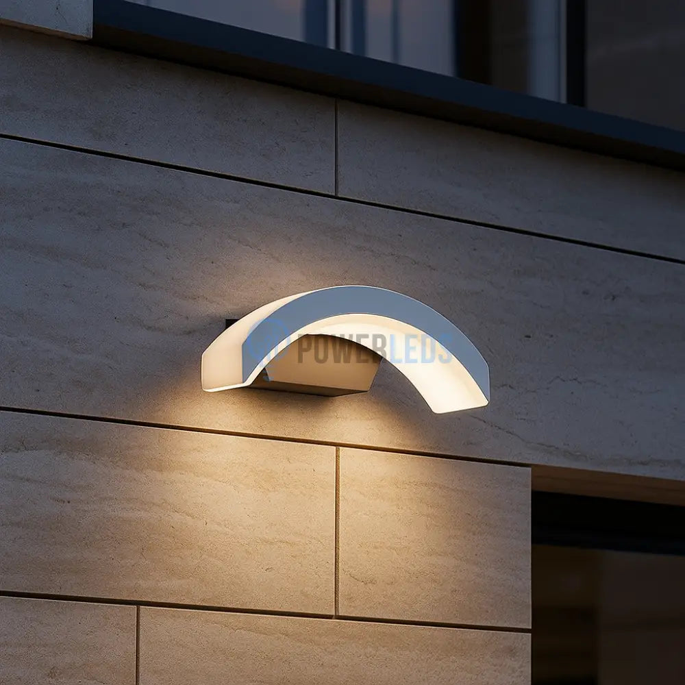 Aplica LED Exterior Luff 24W White Wall Light Fixtures
