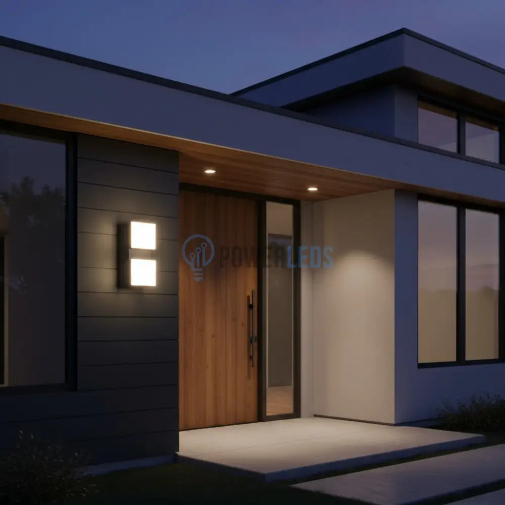 Aplica LED Exterior Premium AVON Dark Grey 28CM Wall Light Fixtures