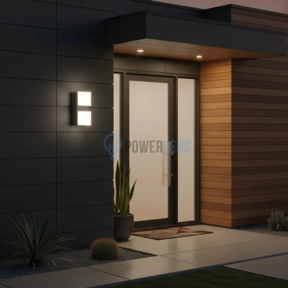 Aplica LED Exterior Premium AVON Dark Grey 28CM Wall Light Fixtures