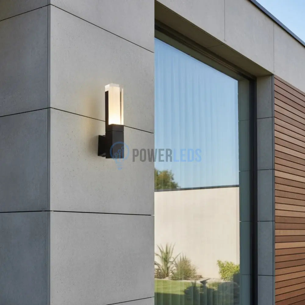 Aplica LED Exterior ROLO Black IP65 Wall Light Fixtures
