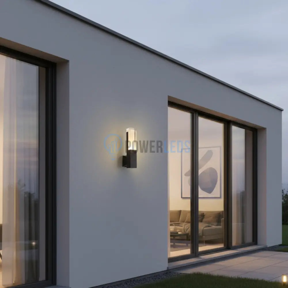 Aplica LED Exterior ROLO Black IP65 Wall Light Fixtures