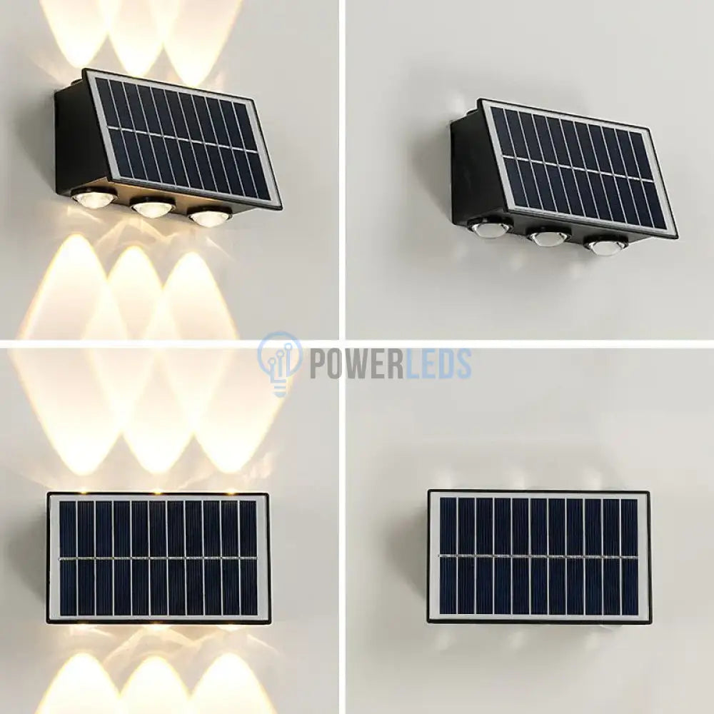 Aplica Led Exterior Trio 6W Solara Wall Light Fixtures