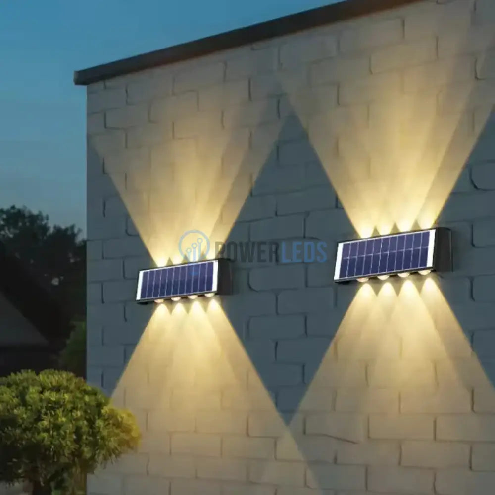Aplica Led Exterior Trio 8W Solara Wall Light Fixtures