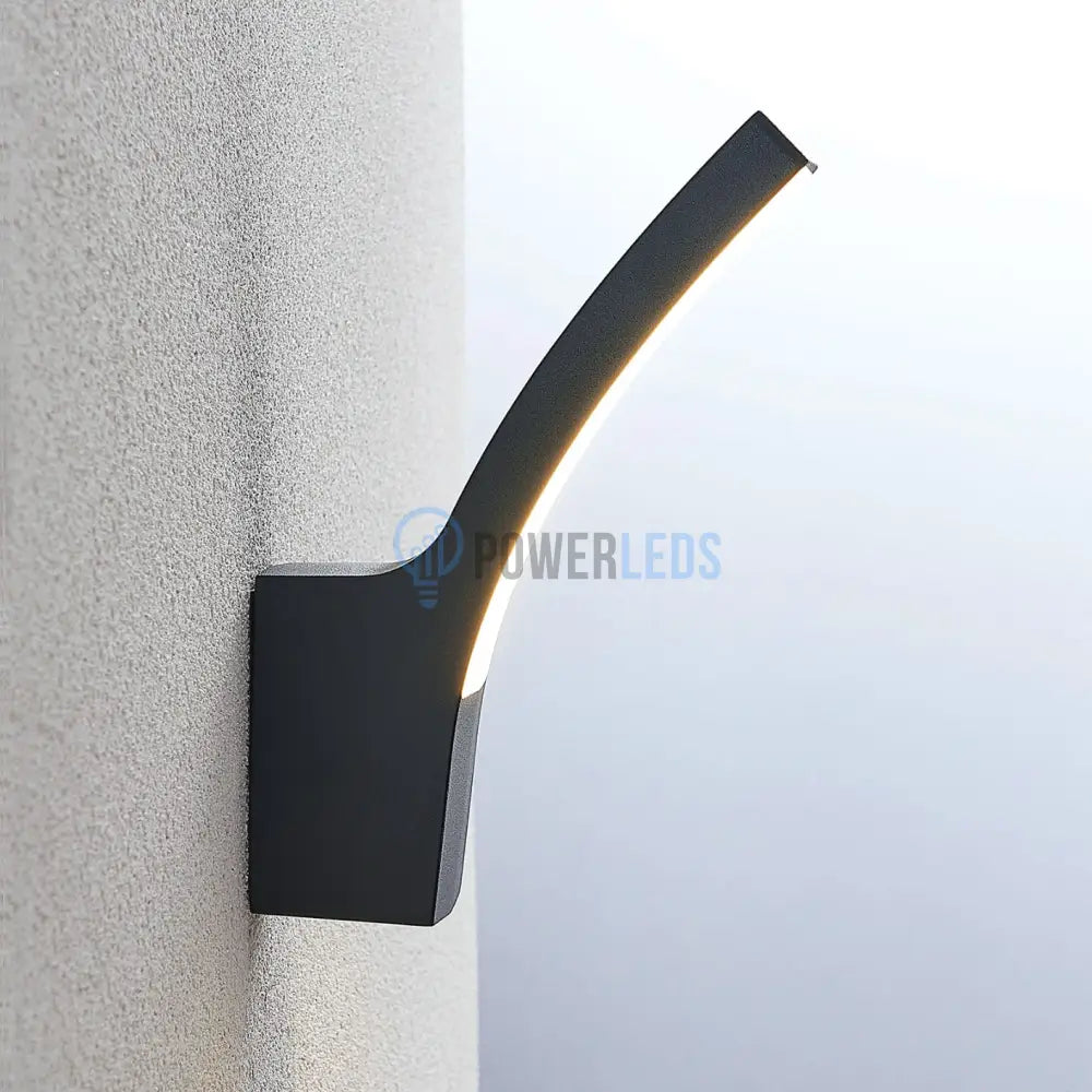 Aplica LED Exterior VAYA IP65 12W Neagra Wall Light Fixtures