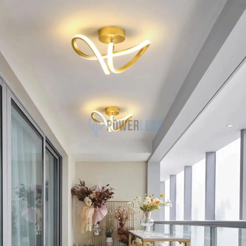 Aplica Led Gold Serpent Echivalent 200W Lighting Fixtures