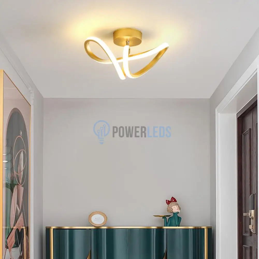 Aplica Led Gold Serpent Echivalent 200W Lighting Fixtures