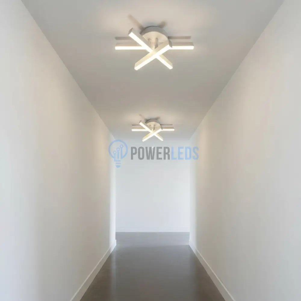 Aplica LED LINNES STAR White Echivalent 200W Lighting Fixtures