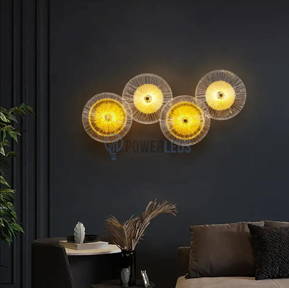 Aplica Led Luxury Citra Glass 12W Wall Light Fixtures