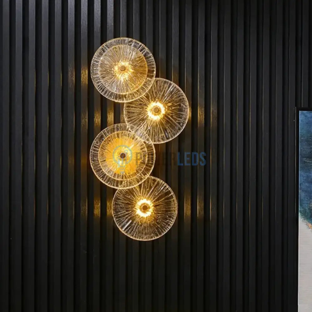 Aplica Led Luxury Citra Glass 12W Wall Light Fixtures