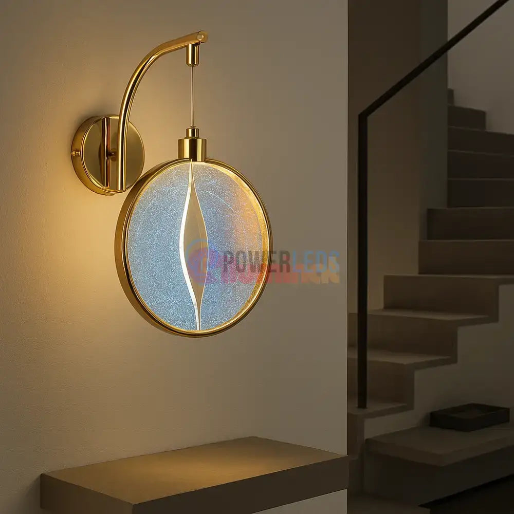 Aplica LED Circle Gold Design BD480 powerleds.ro
