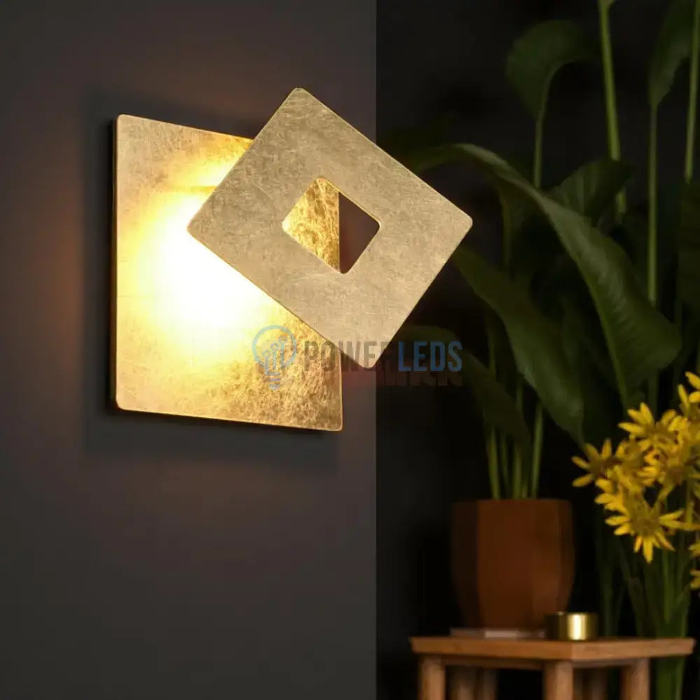 Aplica de Perete Gold LEANO Square AURIE / LUXURY Wall Light Fixtures