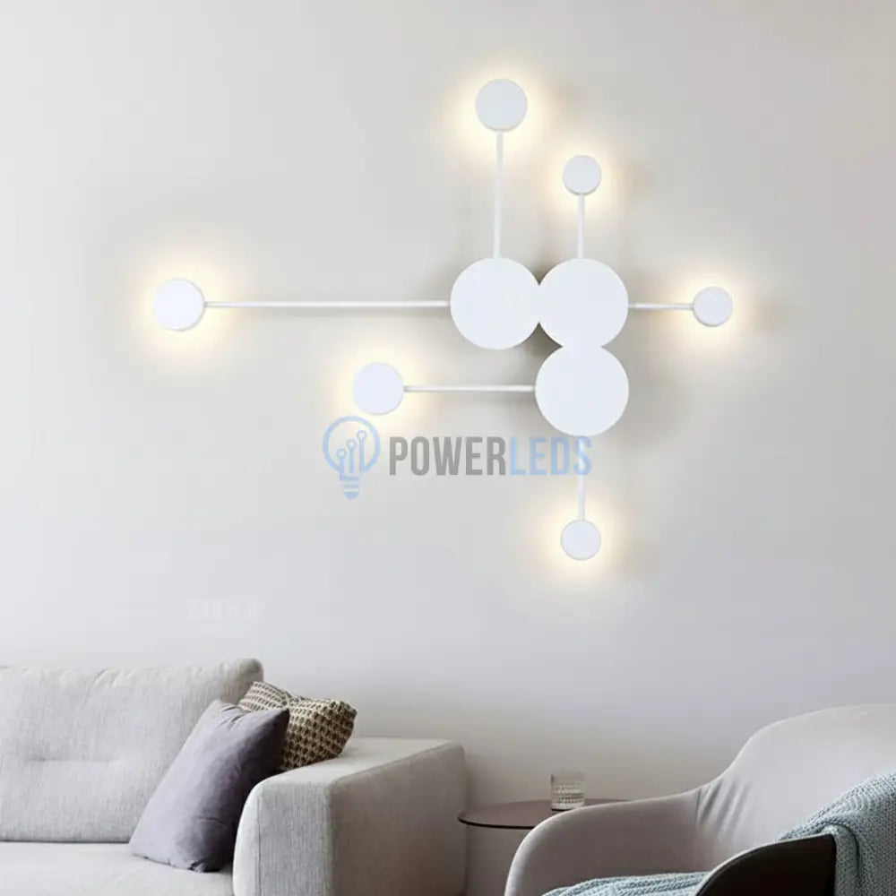 Aplica LED Modern Style-6 Alb Echivalent 200W ALBA / MINIMALIST DESIGN Lighting Fixtures
