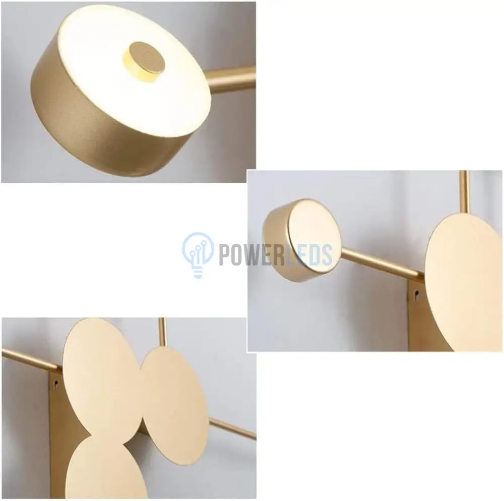 Aplica LED Modern Style-6 Gold Echivalent 200W AURIE / MINIMALIST DESIGN