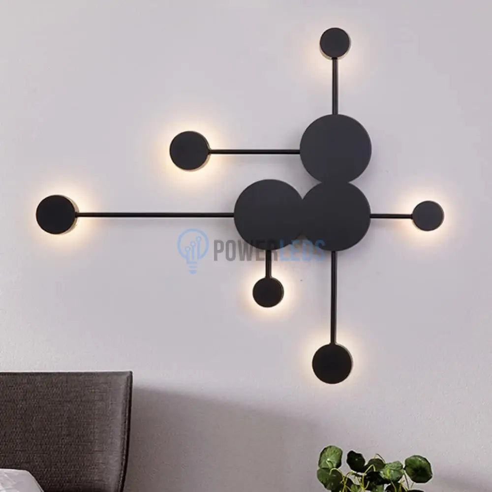 Aplica LED Modern Style-6 Negru Echivalent 200W NEAGRA / MINIMALIST DESIGN
