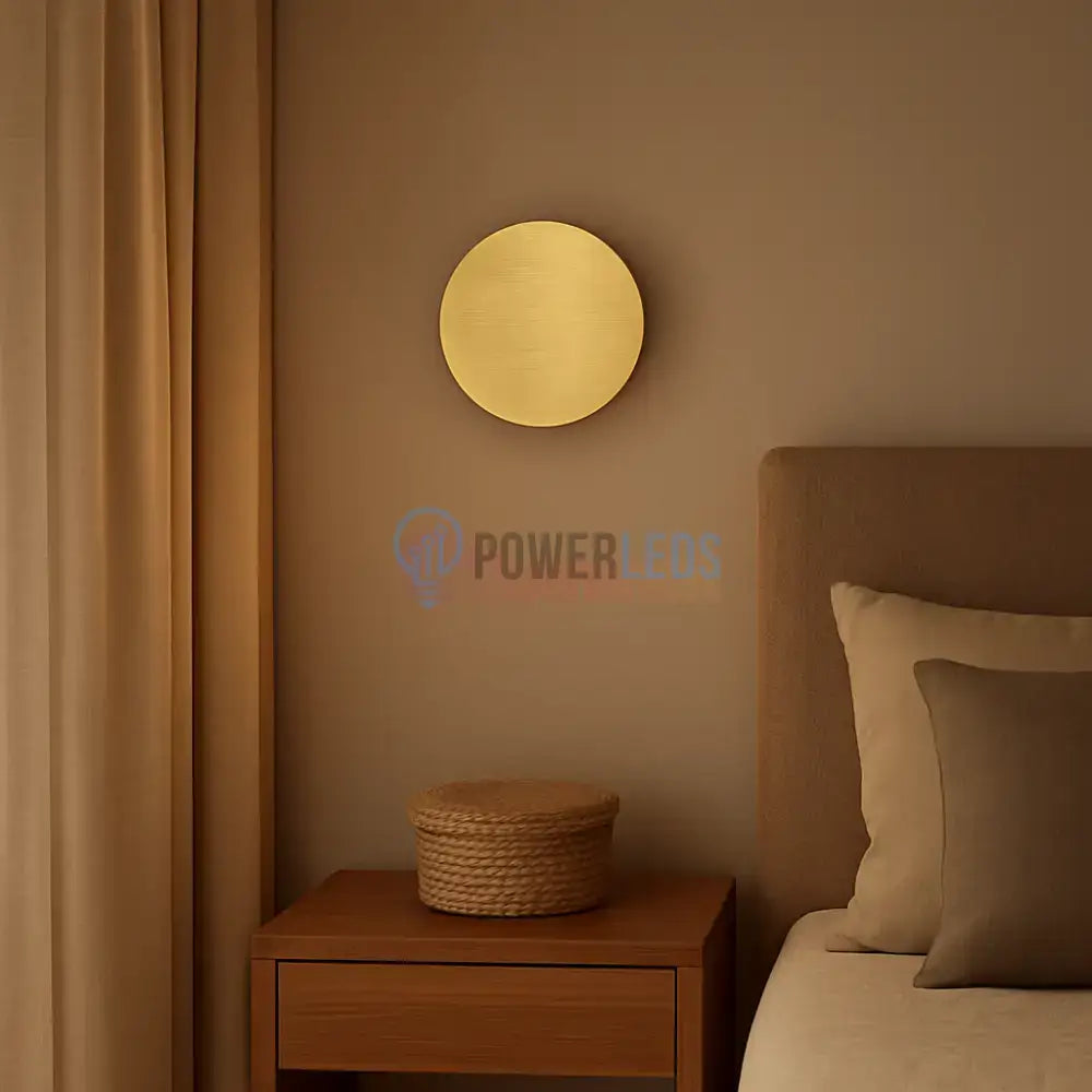 Aplica LED Modern TALAMELLO EGLO 901201 NEGRU + AURIU / APLICA PERETE / MINIMALIST DESIGN Wall Light Fixtures