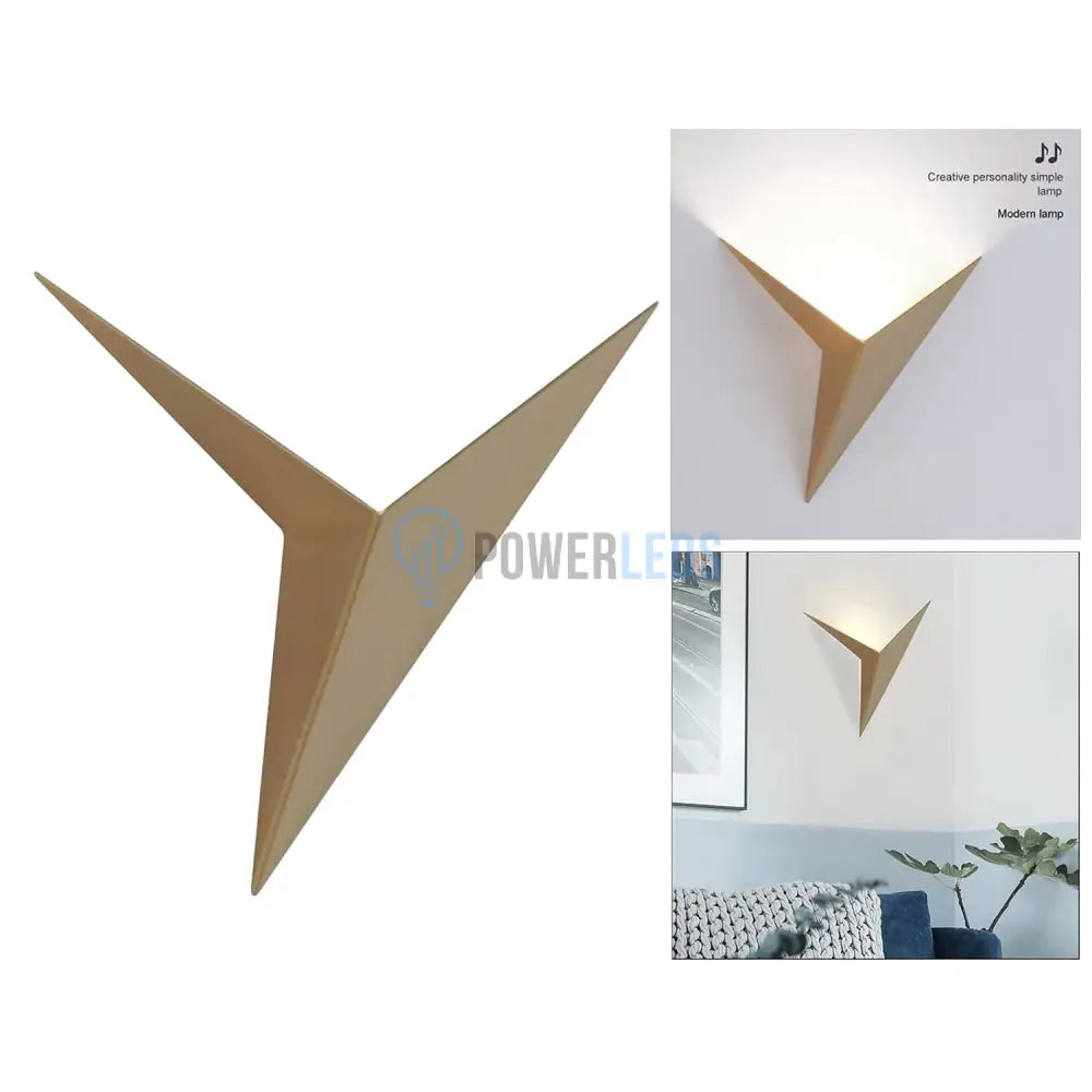 Aplica Led Modern V Style Wall Light Fixtures