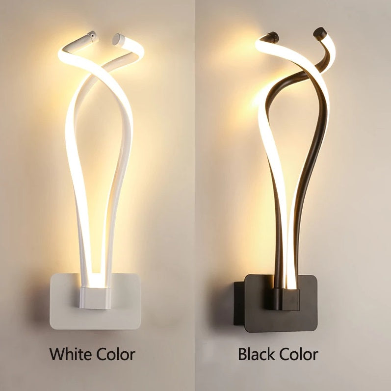 Aplica LED 40W Perete QUEEN BLACK