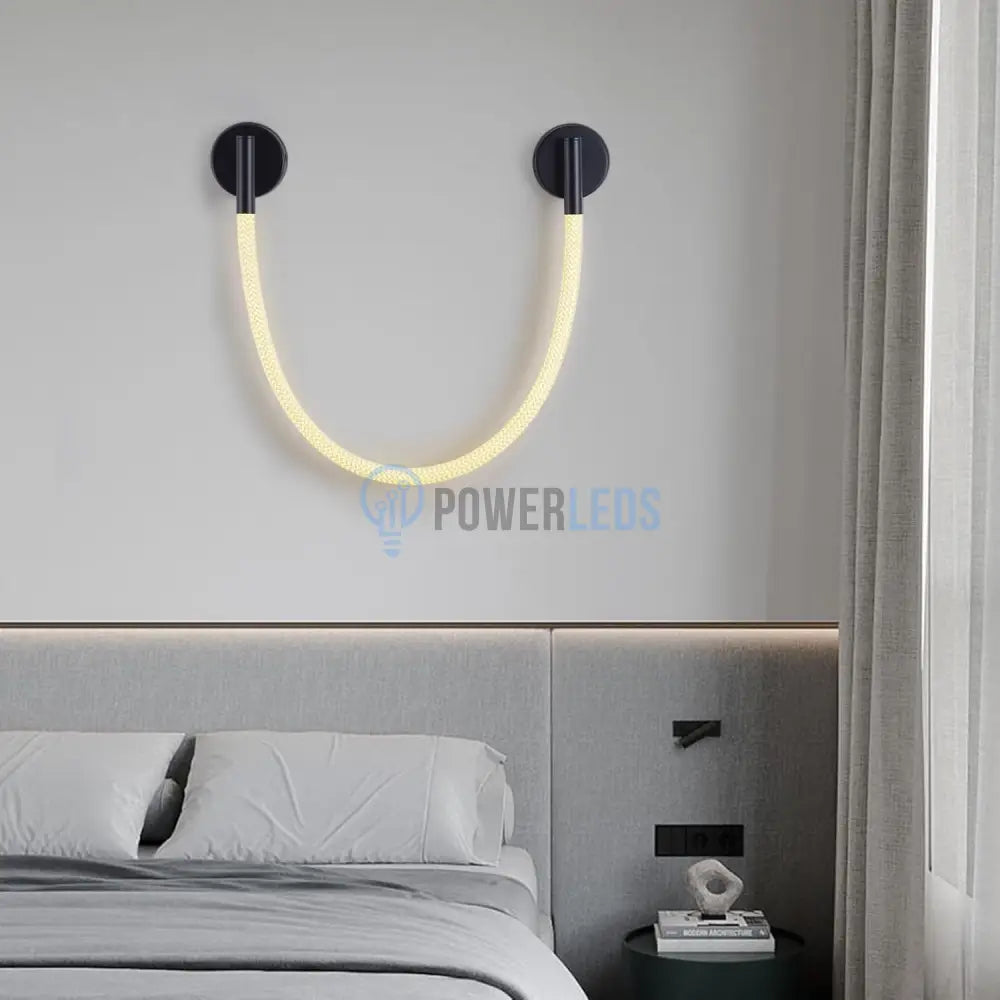 Aplica LED Nordic Style Light Rope Tube G4011 Black powerleds.ro