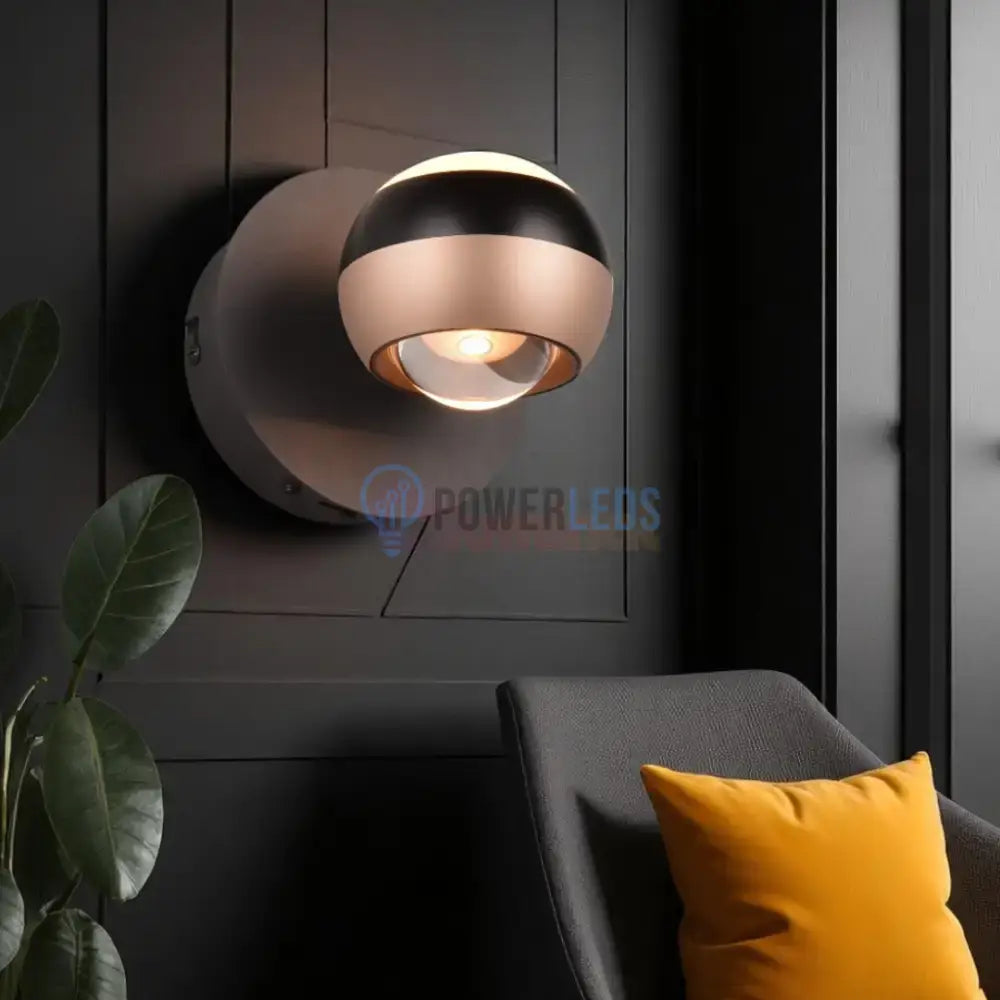 Aplica LED Orbit NEAGRA / APLICA PERETE / MINIMALIST DESIGN Wall Light Fixtures