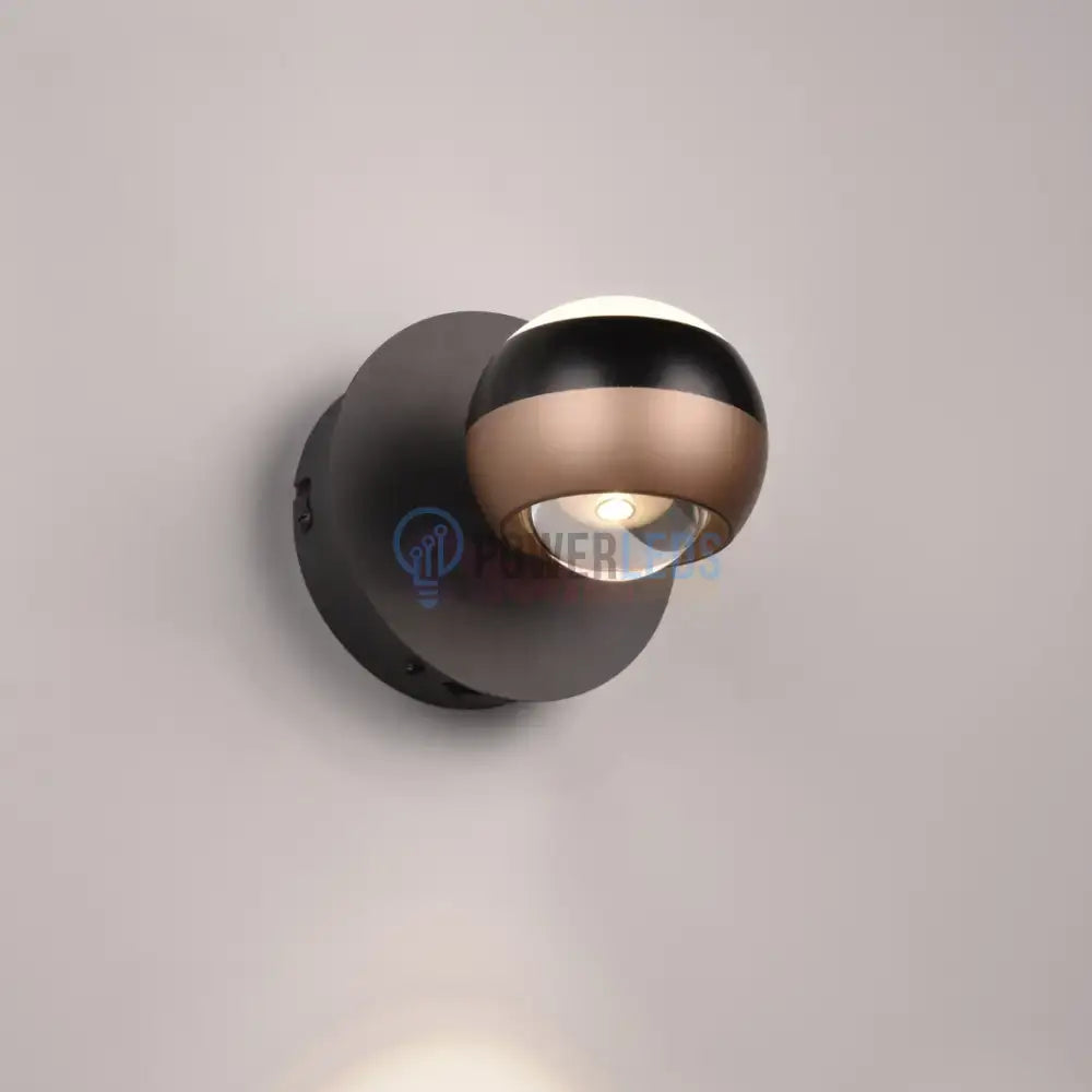 Aplica LED Orbit NEAGRA / APLICA PERETE / MINIMALIST DESIGN Wall Light Fixtures