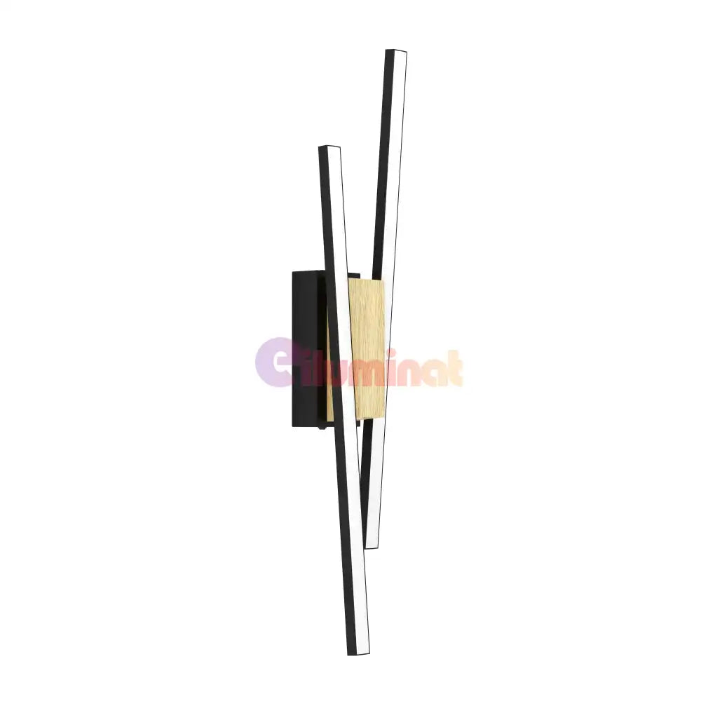 Aplica LED PANAGRIA Neagra 2X6,3W EGLO 900491 powerleds.ro