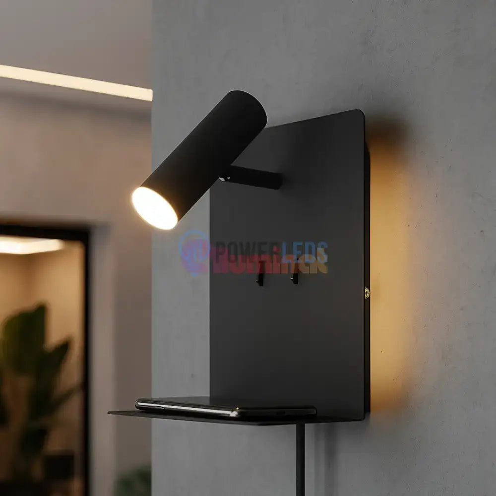 Aplica Perete ELEMENT cu Incarcare USB powerleds.ro