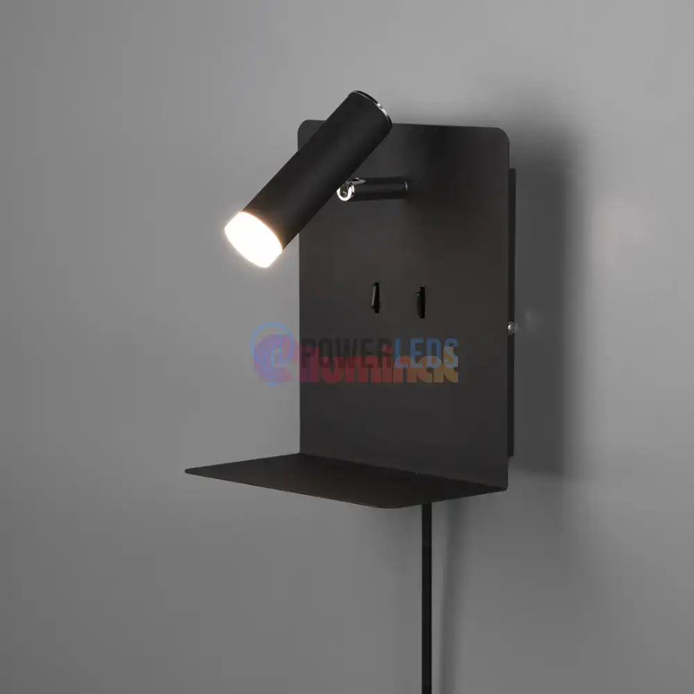 Aplica Perete ELEMENT cu Incarcare USB powerleds.ro