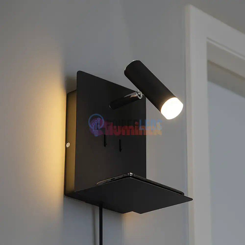 Aplica Perete ELEMENT cu Incarcare USB powerleds.ro