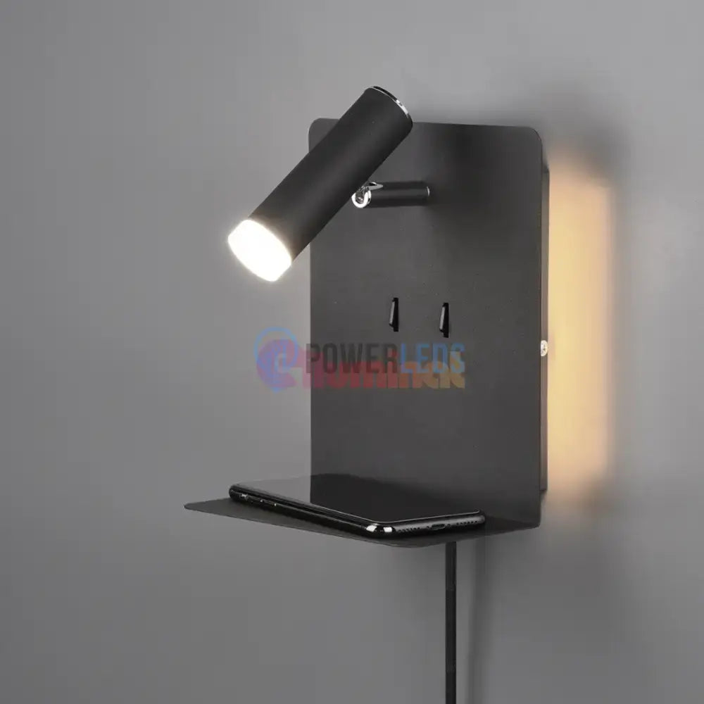 Aplica Perete ELEMENT cu Incarcare USB powerleds.ro