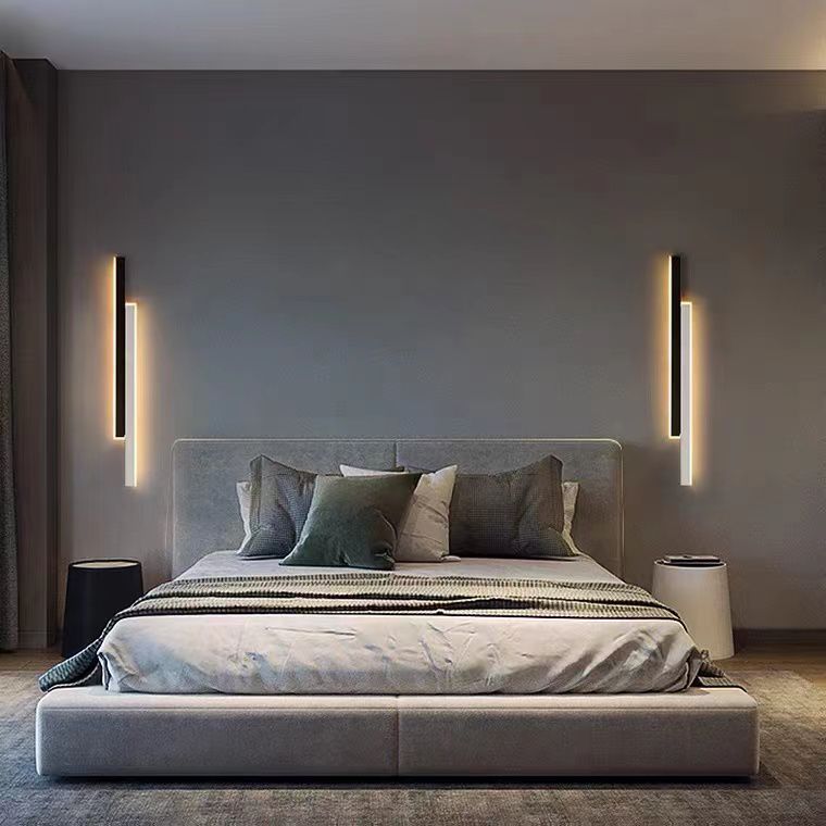 Aplica LED SCARLET 22W 80cm Negru+Alb