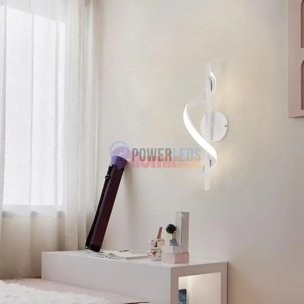 Aplica LED ROKO 10W Alba Echivalent 120W powerleds.ro