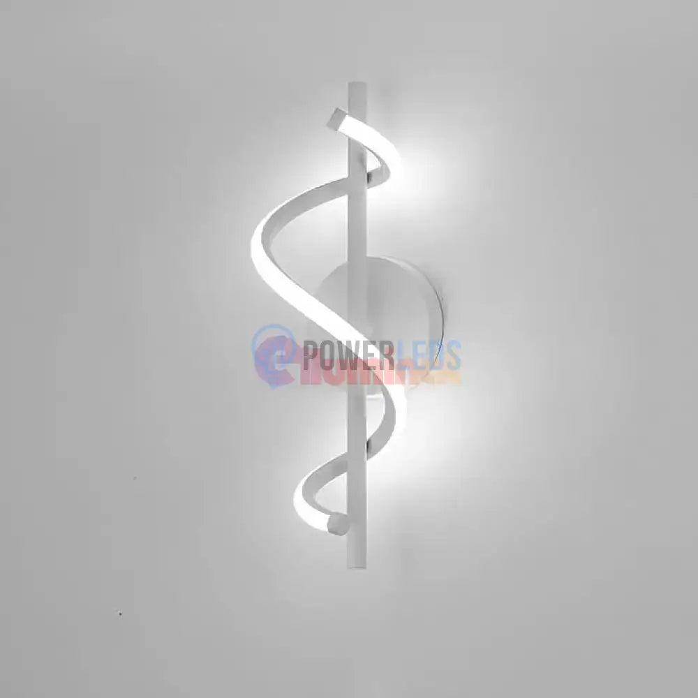 Aplica LED ROKO 10W Alba Echivalent 120W powerleds.ro
