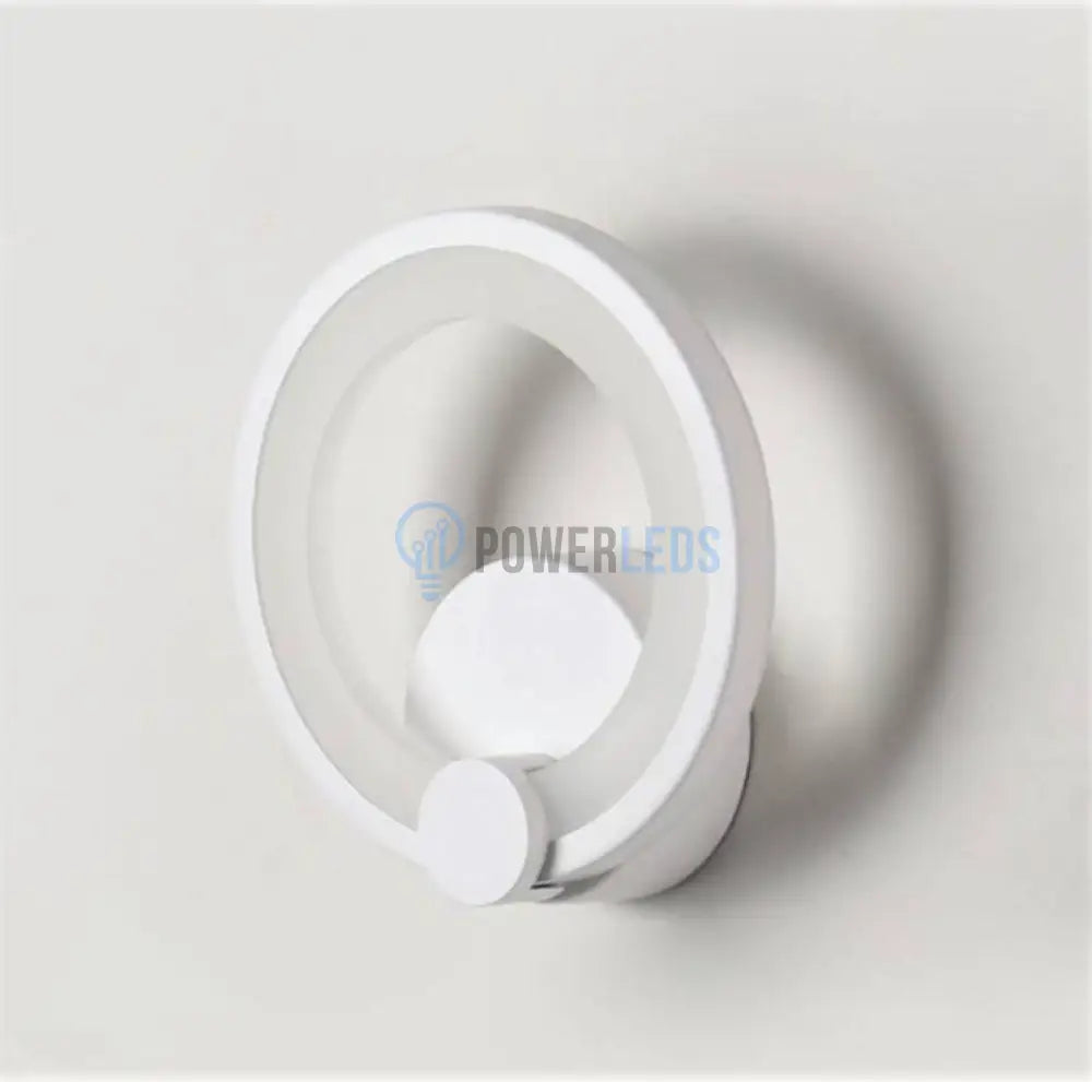 Aplica Led 13W Round Alba Cu 3 Lumini Echivalent 120W Wall Light Fixtures