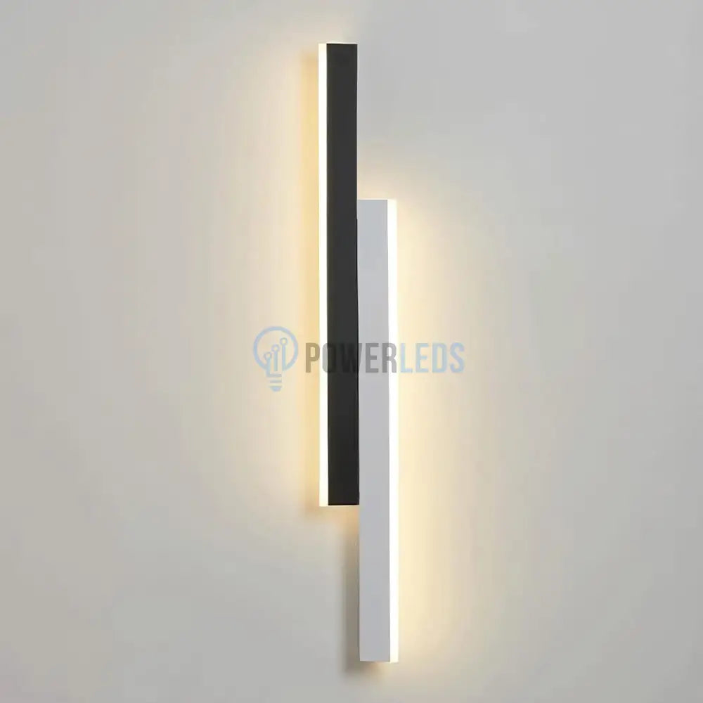 Aplica Led Scarlet 16W 60Cm Negru + Alb Wall Light Fixtures