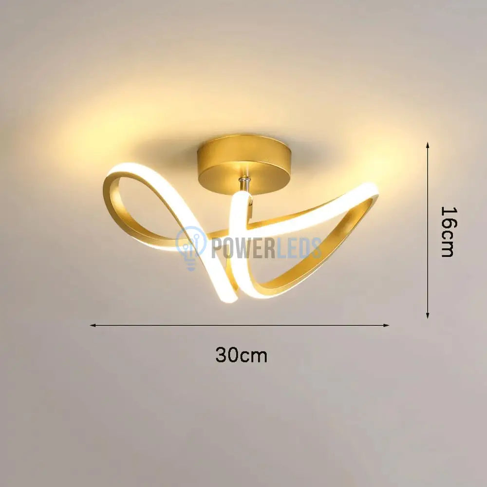 Aplica Led Gold Serpent Echivalent 200W Lighting Fixtures