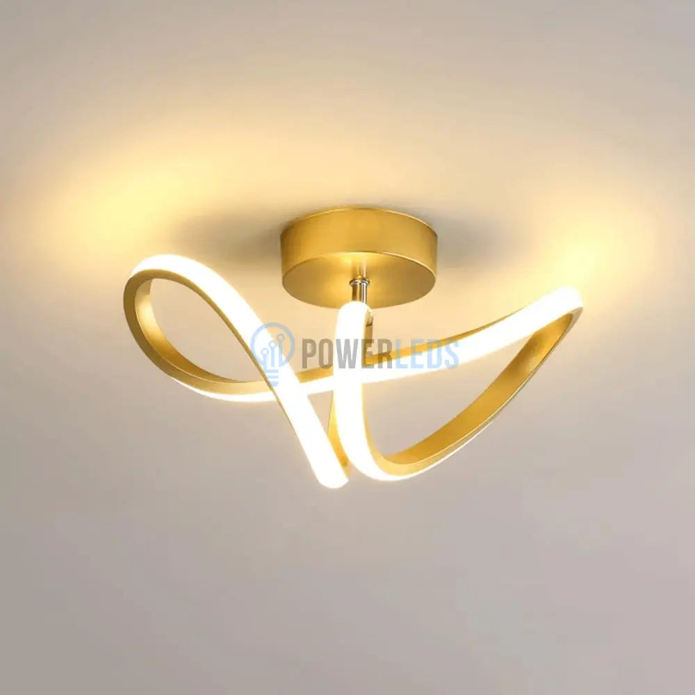 Aplica Led Gold Serpent Echivalent 200W Lighting Fixtures