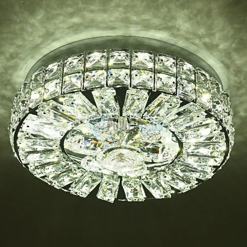 Aplica Led 48W Silver Sparkle Lighting Fixtures