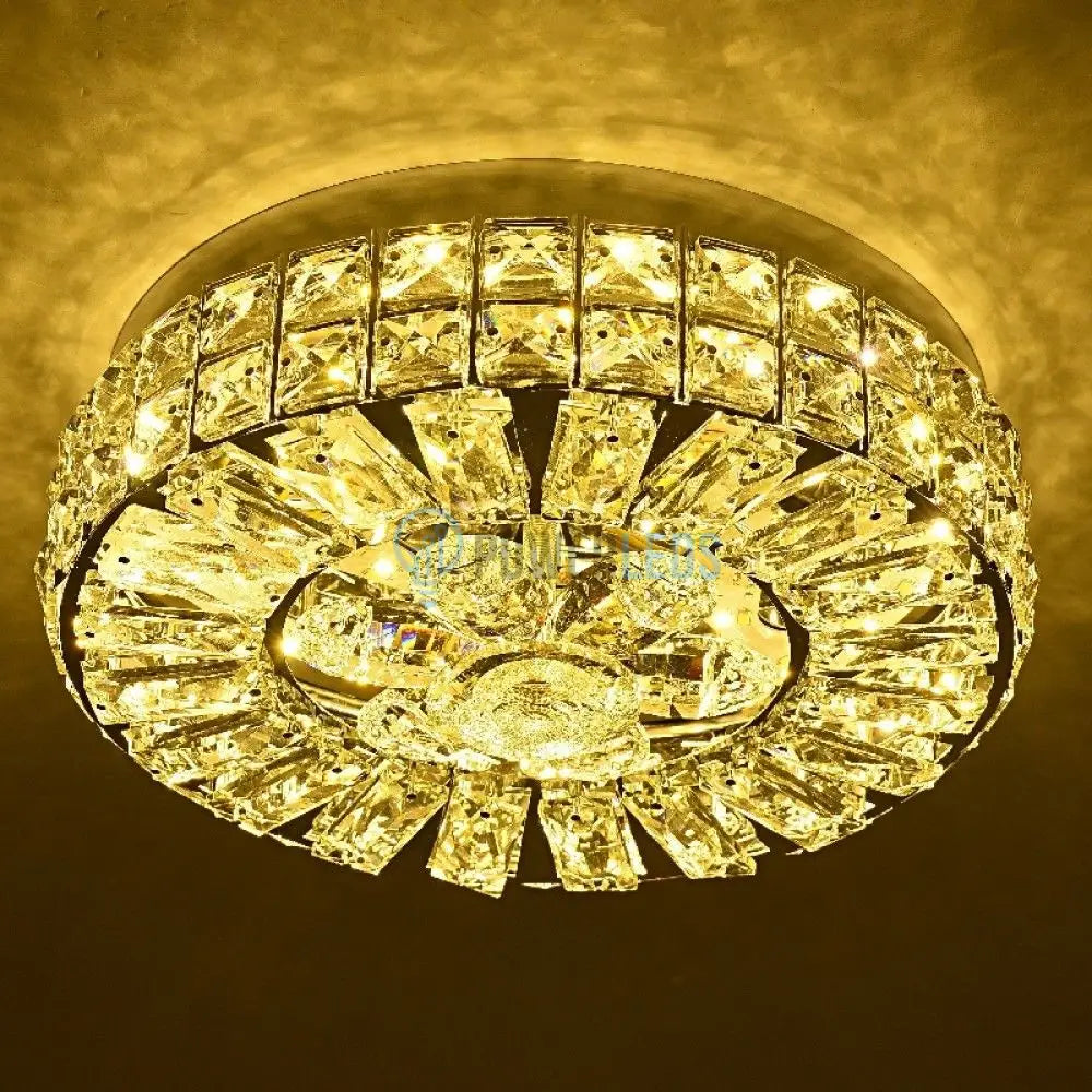 Aplica Led 48W Silver Sparkle Lighting Fixtures