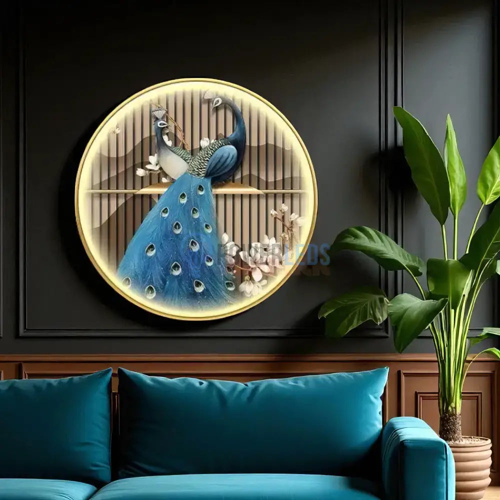 Aplica LED Tip Tablou 70CM Peacock AURIE / LUXURY Wall Light Fixtures