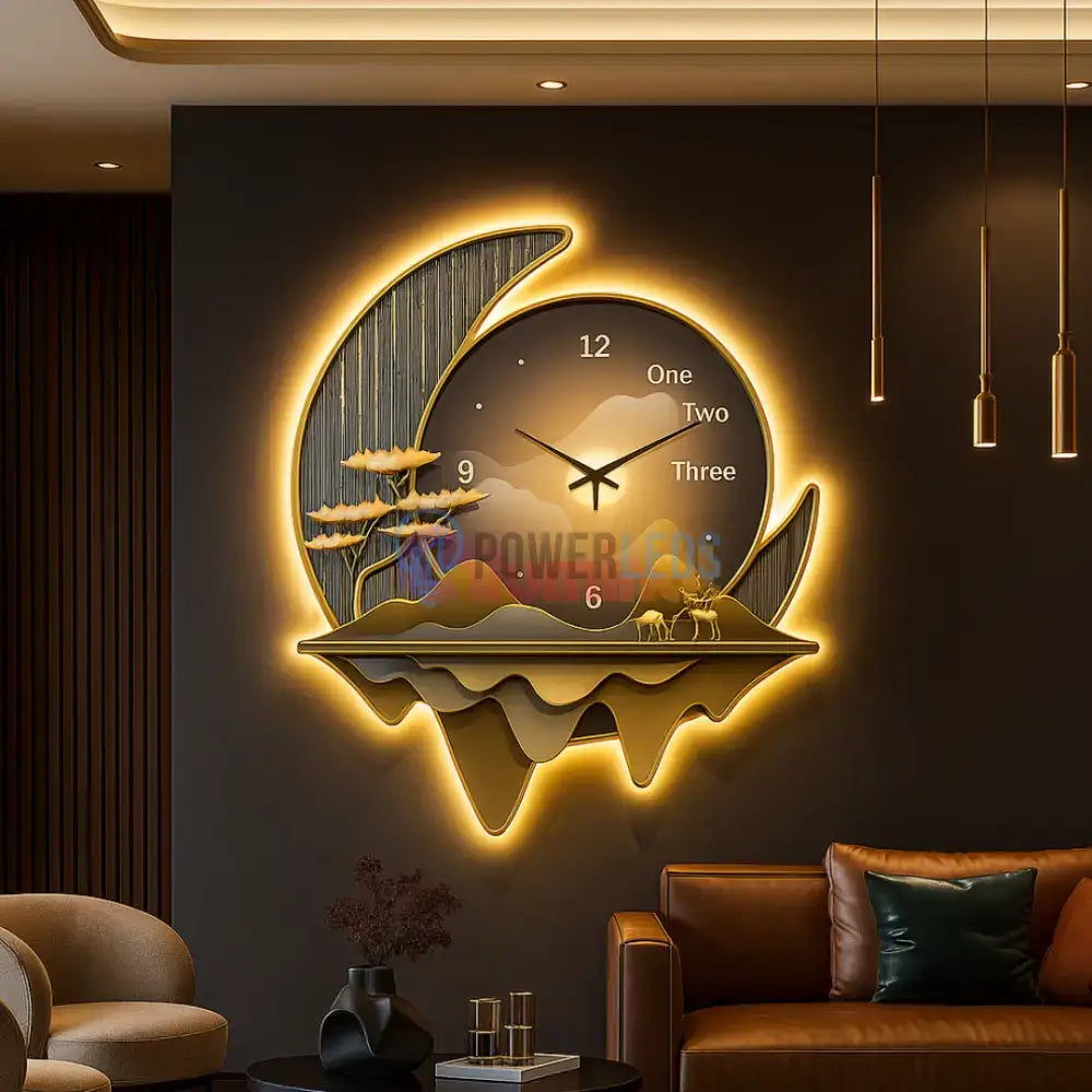 Aplica LED MoonClock 60cm powerleds.ro
