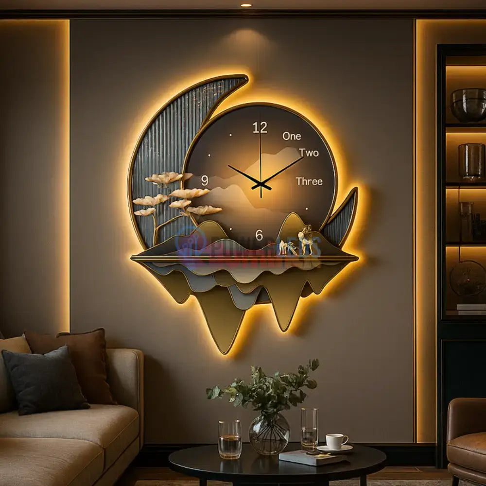 Aplica LED MoonClock 60cm powerleds.ro