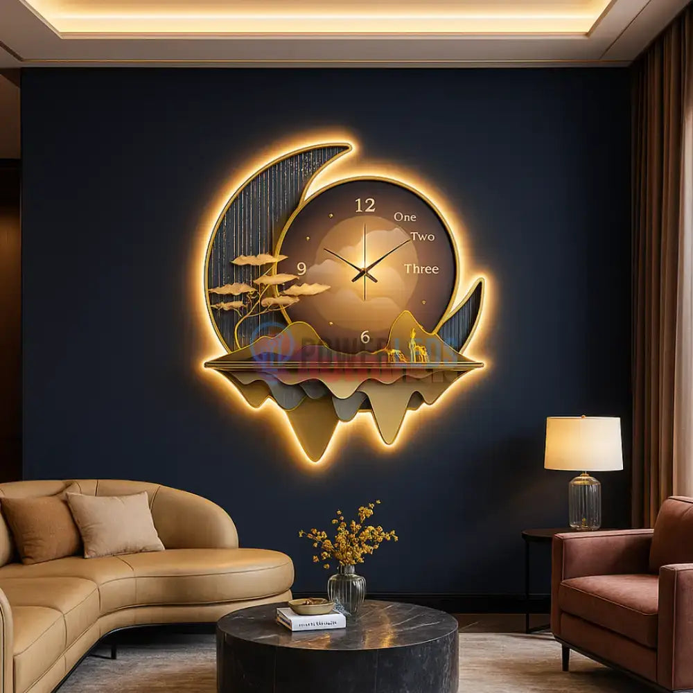 Aplica LED MoonClock 60cm powerleds.ro