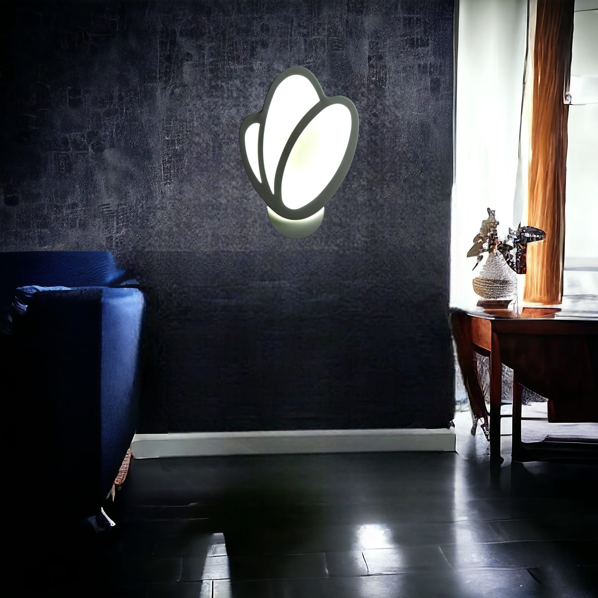 Aplica LED 24W Perete Tulip Echivalent 100W