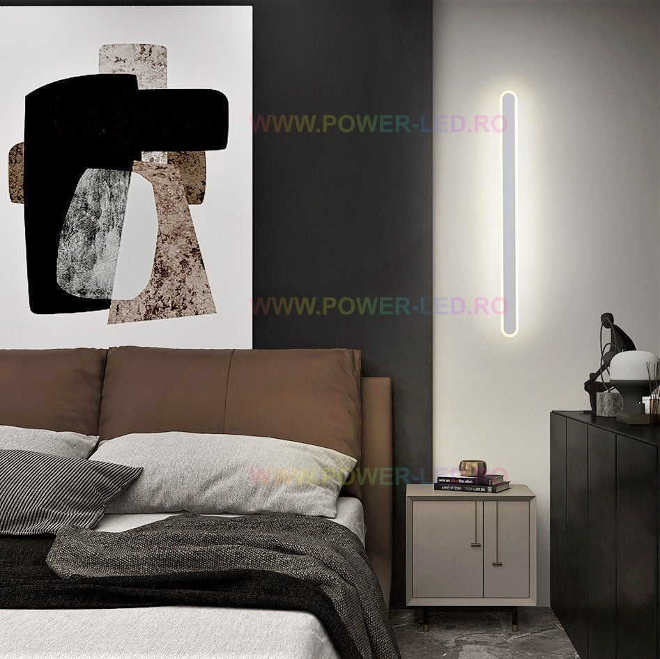 Aplica LED Liniara 48W 60cm Alba Echivalent 300W