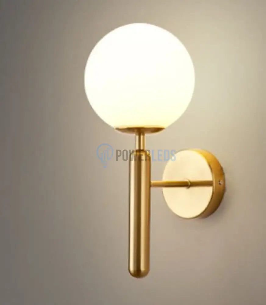 Aplica Nordic Style Abajur Mat Golden Torch Mx909/1 Wall Light Fixtures