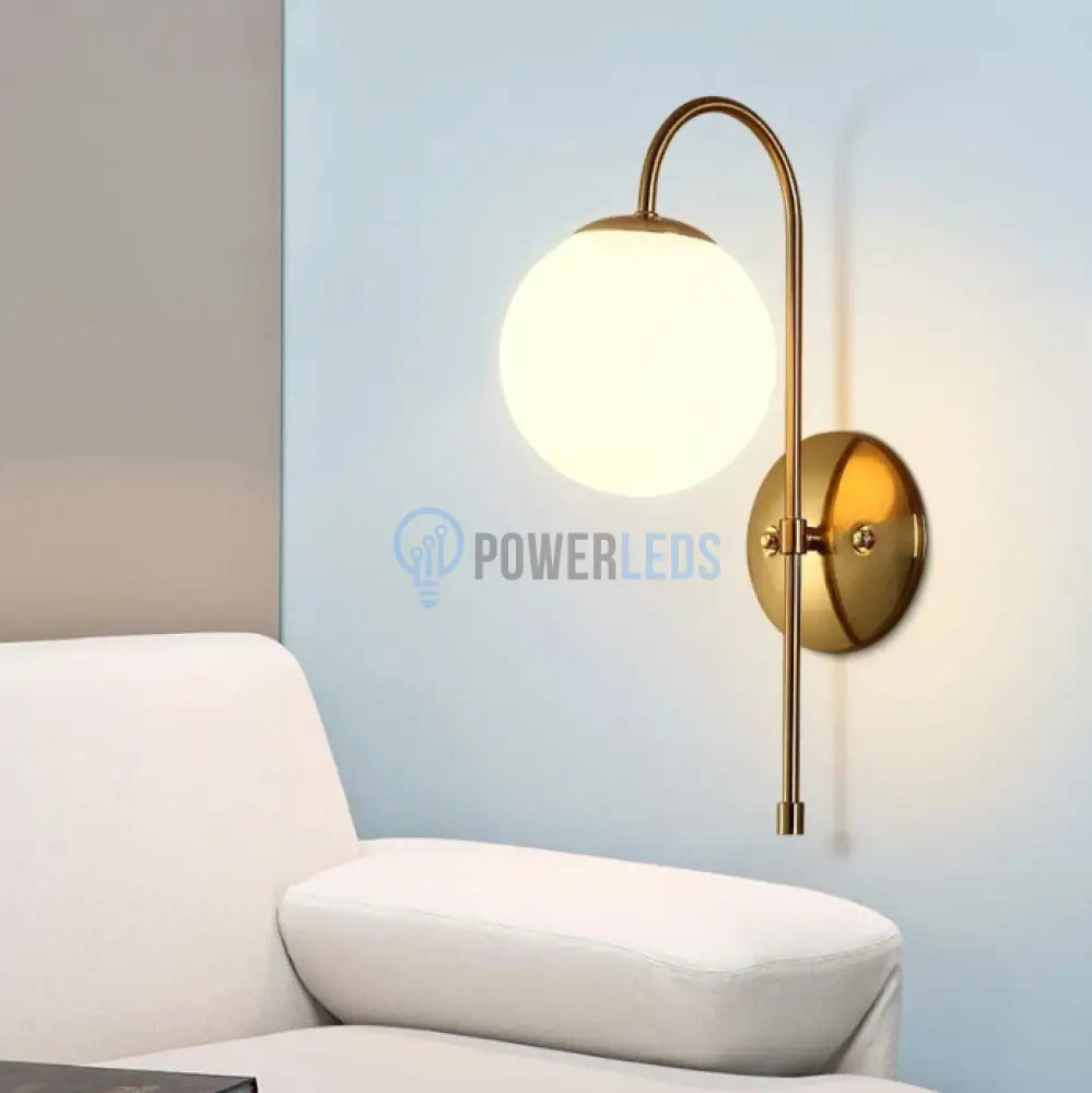 Aplica Nordic Style Full Moon Gold Mx913-1 Wall Light Fixtures