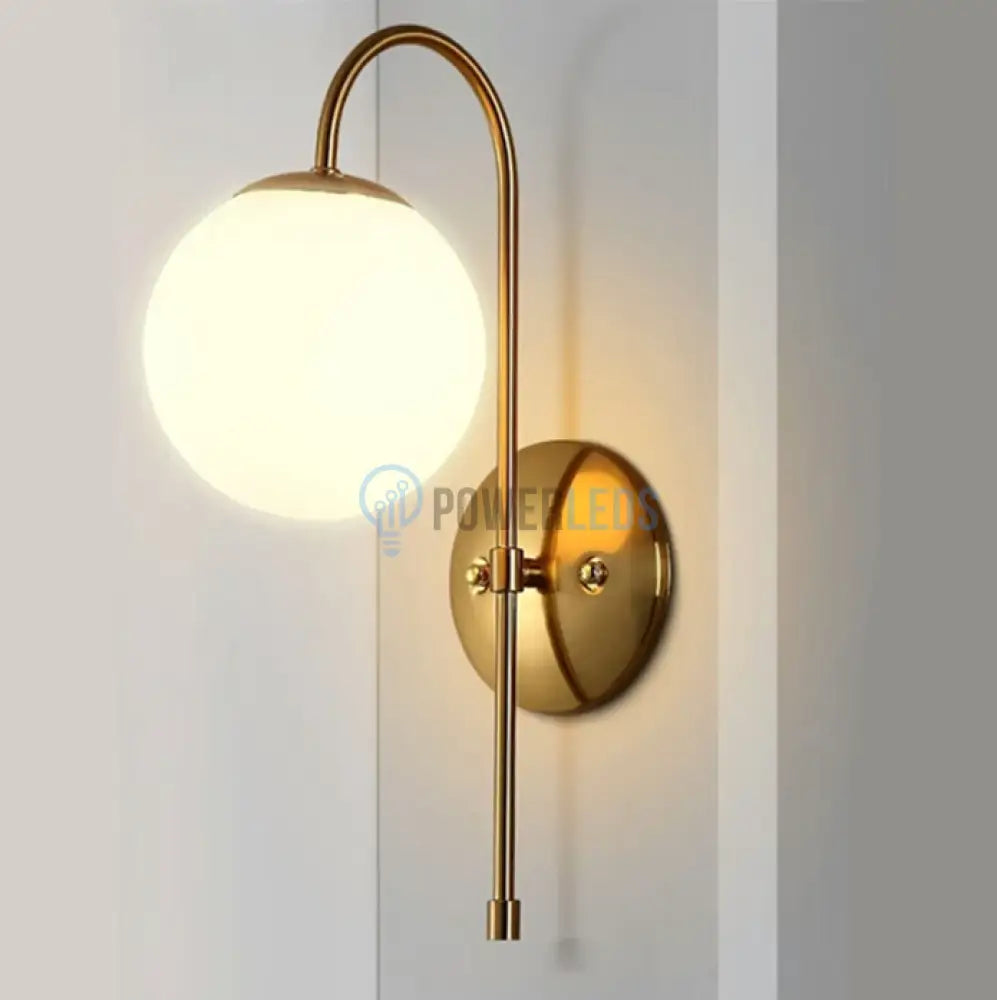 Aplica Nordic Style Full Moon Gold Mx913-1 Wall Light Fixtures