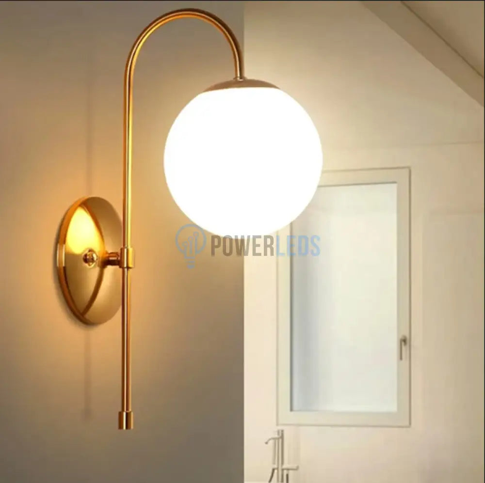 Aplica Nordic Style Full Moon Gold Mx913-1 Wall Light Fixtures